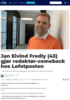 Jan Eivind Fredly (43) gjør redaktør-comeback - overtar som sjef for Lofotposten