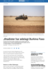 Jihadister har skapt konflikt i Burkina Faso