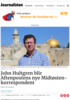John Hultgren blir Aftenpostens nye Midtøsten-korrespondent