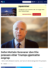 John McCain forsvarer den frie pressen etter Trumps gjentatte angrep