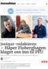 Josimar-redaktøren: - Håper Floberghagen klager oss inn til PFU