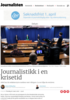 Journalistikk i en krisetid