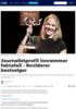 Journalistprofil innrømmer faktafeil - Reviderer bestselger