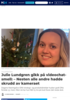 Julie Lundgren gikk på videochat-smell: - Nesten alle andre hadde skrudd av kameraet