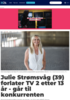 Julie Strømsvåg (39) forlater TV 2 etter 13 år - går til konkurrenten