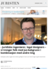 - Juridiske ingeniører, legal designers - vi trenger folk med jus-bakgrunn i kombinasjon med andre ting
