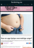 Kan en app hjelpe overvektige unge?