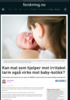 Kan mat som hjelper mot irritabel tarm også virke mot baby-kolikk?