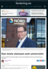 Kan miste statusen som universitet