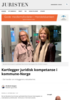 Kartlegger juridisk kompetanse i kommune-Norge