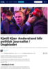 Kjetil Kjær Andersland blir politisk journalist i Dagbladet: - Det klør i fingrene