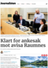 Klart for ankesak mot avisa Raumnes