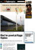 Klart for gravøl på Rygge flyplass