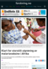 Klart for storstilt utprøving av malariavaksine i Afrika