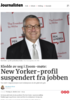 Kledde av seg i Zoom-møte: New Yorker-profil suspendert fra jobben
