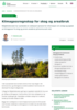 Klimagassregnskap for skog og arealbruk