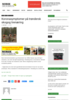 Koronasymptomer på trøndersk skogog trenæring