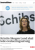 Kristin Skogen Lund skal lede evalueringsutvalg