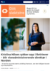 Kristina Nilsen rykker opp i Retriever - blir viseadministrerende direktør i Norden