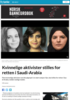 Kvinnelige aktivister stilles for retten i Saudi-Arabia