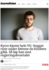 Kyrre kjente hele VG-bygget riste under føttene da bomben gikk. Så løp han mot regjeringskvartalet