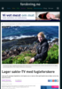 Lager sakte-TV med fugleforskere