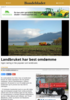 Landbruket har best omdømme