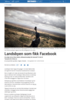 Landsbyen som fikk Facebook