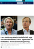 Lars Helle og Marit Breivik blir nye varamedlemmer i PFU. Spetalen får fortsette, mens Sannum gir seg