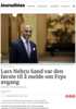 Lars Nehru Sand var den første til å melde om Frps avgang