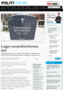 Legger nærpolitireformen død