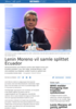 Lenin Moreno vil samle splittet Ecuador