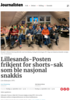 Lillesands-Posten frikjent for shorts-sak som ble nasjonal snakkis