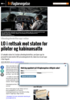 LO i rettsak mot staten for piloter og kabinansatte