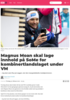 Magnus Moan skal lage innhold på SoMe for kombinertlandslaget under VM