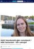 Mairi Macdonald gjør comeback i NRK Sørlandet - blir vaktsjef