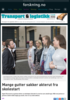 Mange gutter sakker akterut fra skolestart