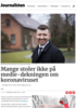 Mange stoler ikke på medie-dekningen om koronaviruset