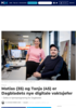 Matias (35) og Tanja (45) er Dagbladets nye digitale vaktsjefer