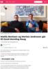 Mattis Bentzen og Morten Andresen går til Good Morning Naug