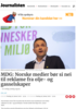 MDG: Norske medier bør si nei til reklame fra olje- og gasselskaper