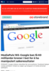 MediaPuls 165: Google kan få 60 milliarder kroner i bot for å ha manipulert søkeresultater