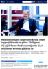 Mediebransjen roper om krise, men toppsjefene kan glise: Tidligere VG-sjef Torry Pedersen tjente 52,4 millioner kroner på åtte år