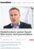 Medieforskere mener Resett ikke bryter med pressetikken