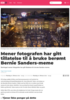 Mener fotografen har gitt tillatelse til å bruke berømt Bernie Sanders-meme