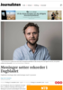 Meninger setter rekorder i Dagbladet
