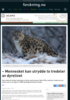 - Mennesket kan utrydde to tredeler av dyrelivet