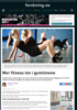 Mer fitness inn i gymtimene