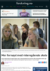 Mer fornøyd med videregående skole