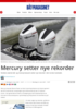Mercury setter nye rekorder